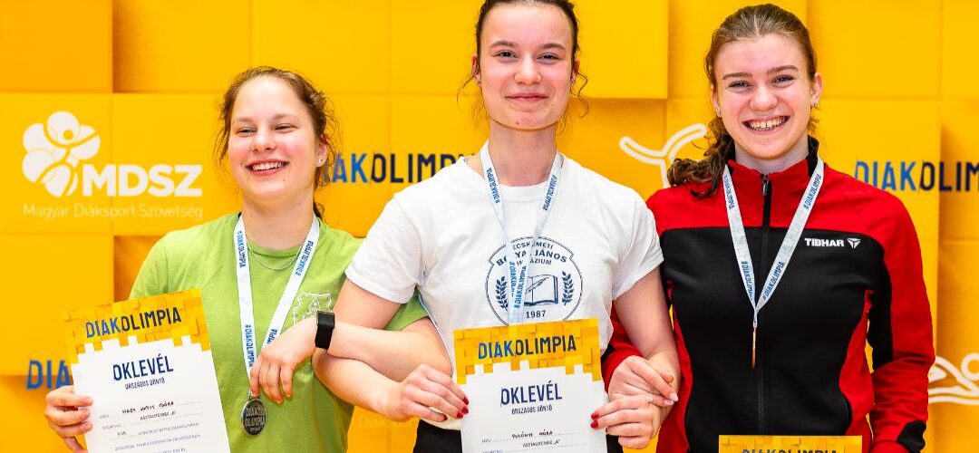 Dobogós helyen – Asztalitenisz Országos Diákolimpia
